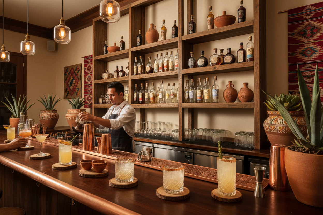 Coctelería con mezcal: cómo usar mezcal artesanal en mixología moderna